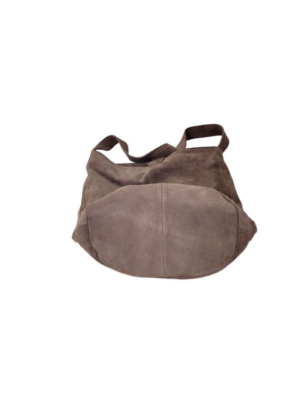Kimchi Blue Brown Suede Hobo Shoulder Bag With Inner Zip Pocket - Picture 4 of 8